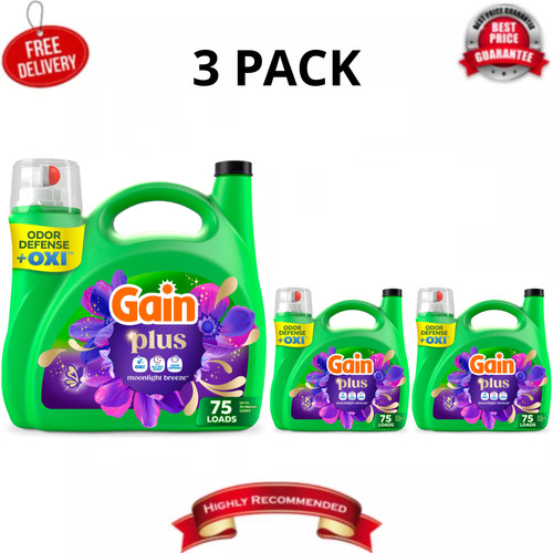 Gain plus laundry detergent - gain,