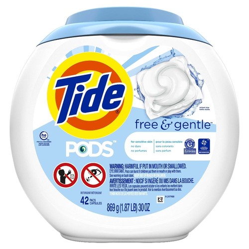 Laundry detergent soap packs - laundry,